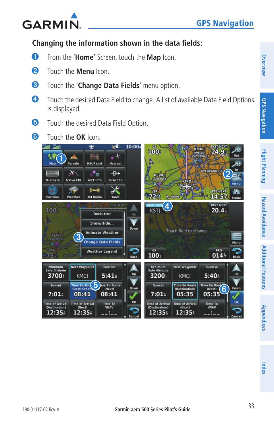 Garmin aera 500 User Manual | Page 45 / 202