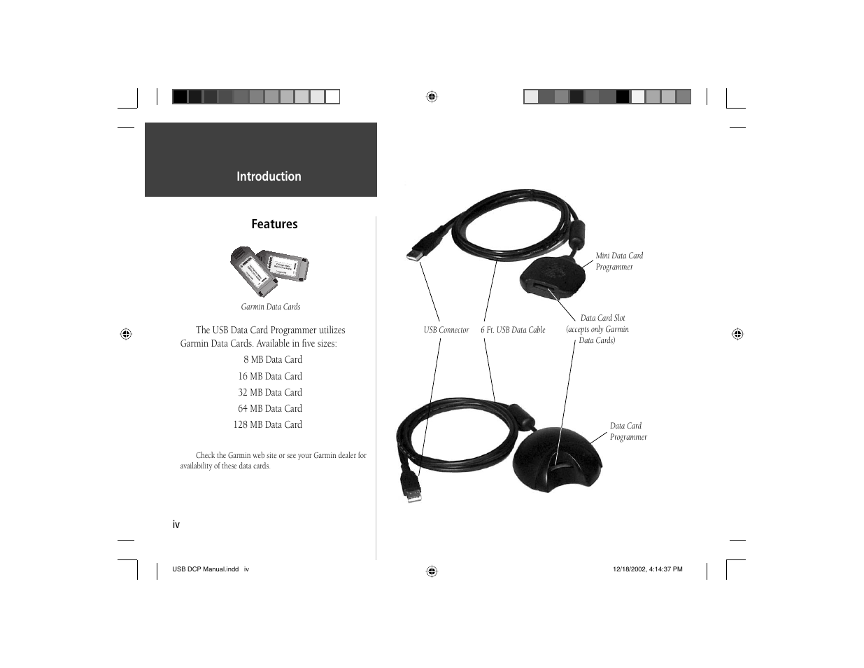 Garmin USB Data Card Programmer User Manual | Page 7 / 14