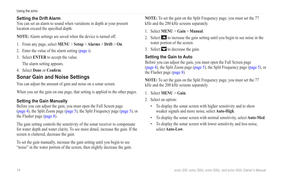 Garmin 500c User Manual | Page 18 / 28