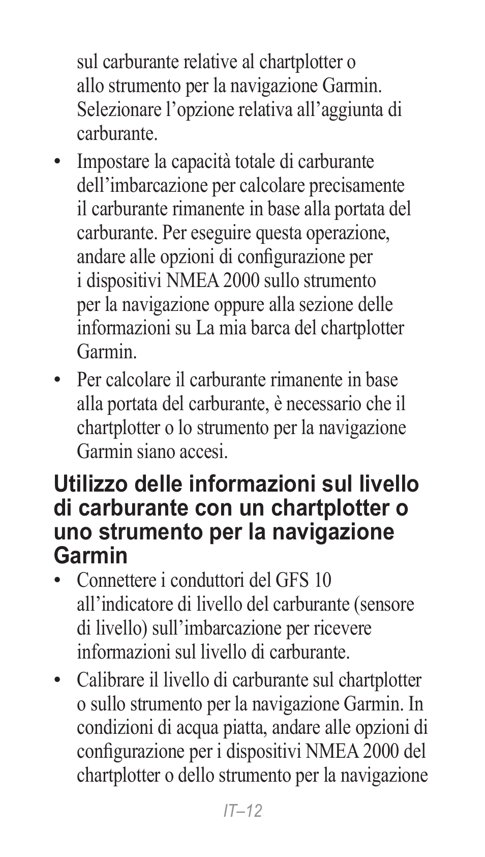 Garmin GFS 10 User Manual | Page 12 / 24