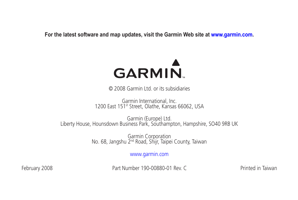 Garmin POWERBOOK G4 User Manual | Page 12 / 12