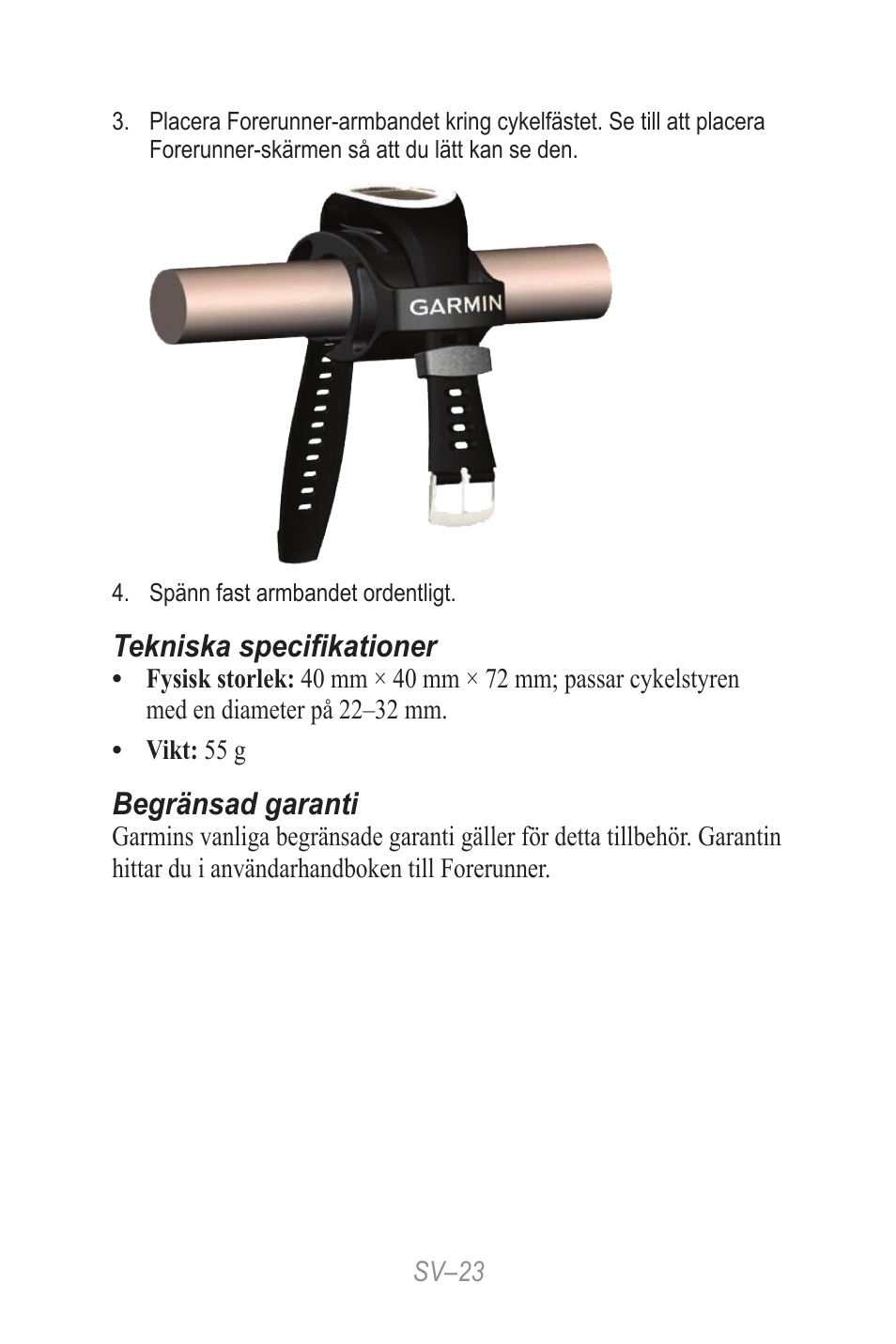 Garmin Forerunner 190-00839-08 User Manual | Page 23 / 24