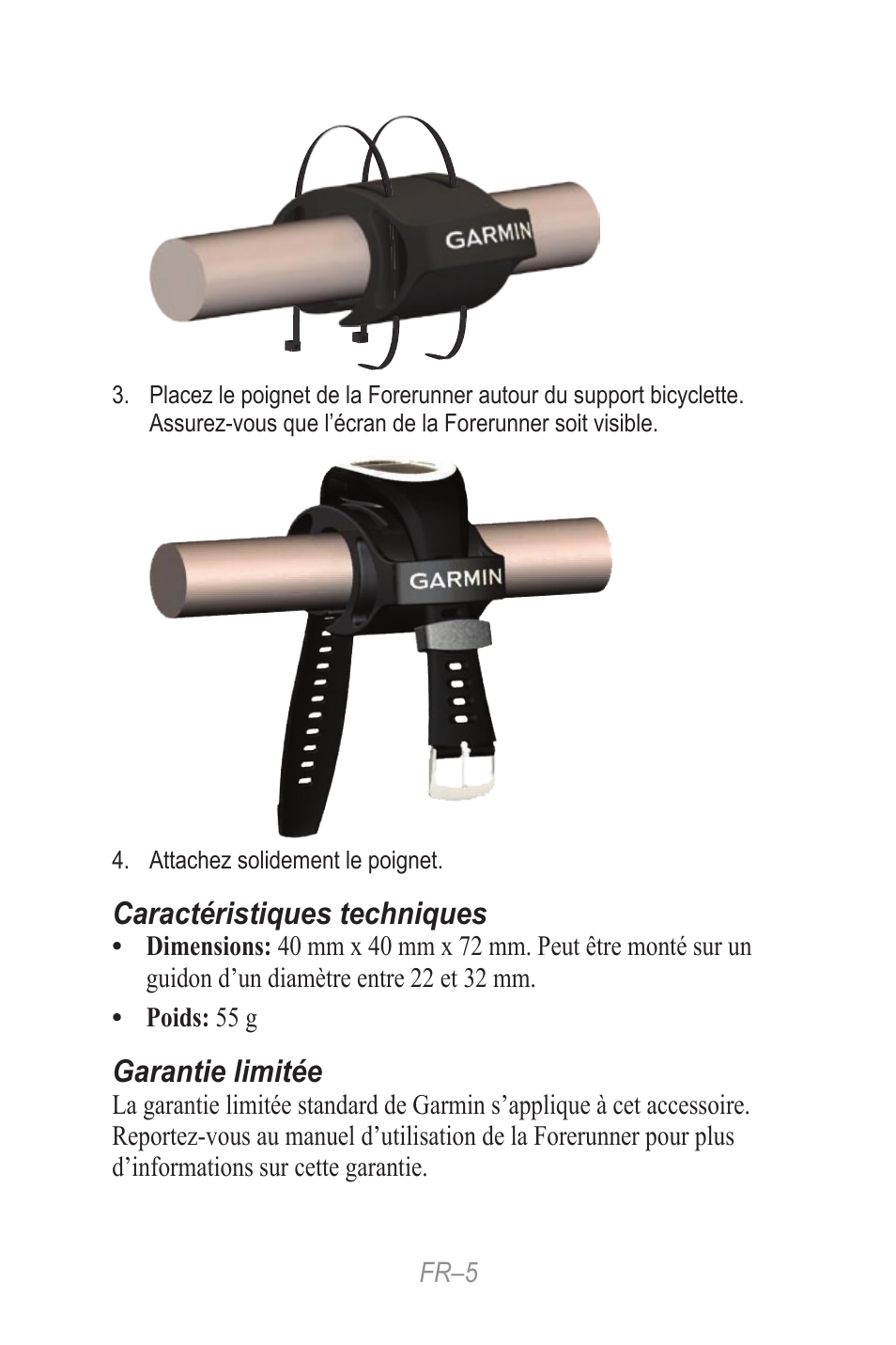 Garmin Forerunner 190-00839-08 User Manual | Page 5 / 24