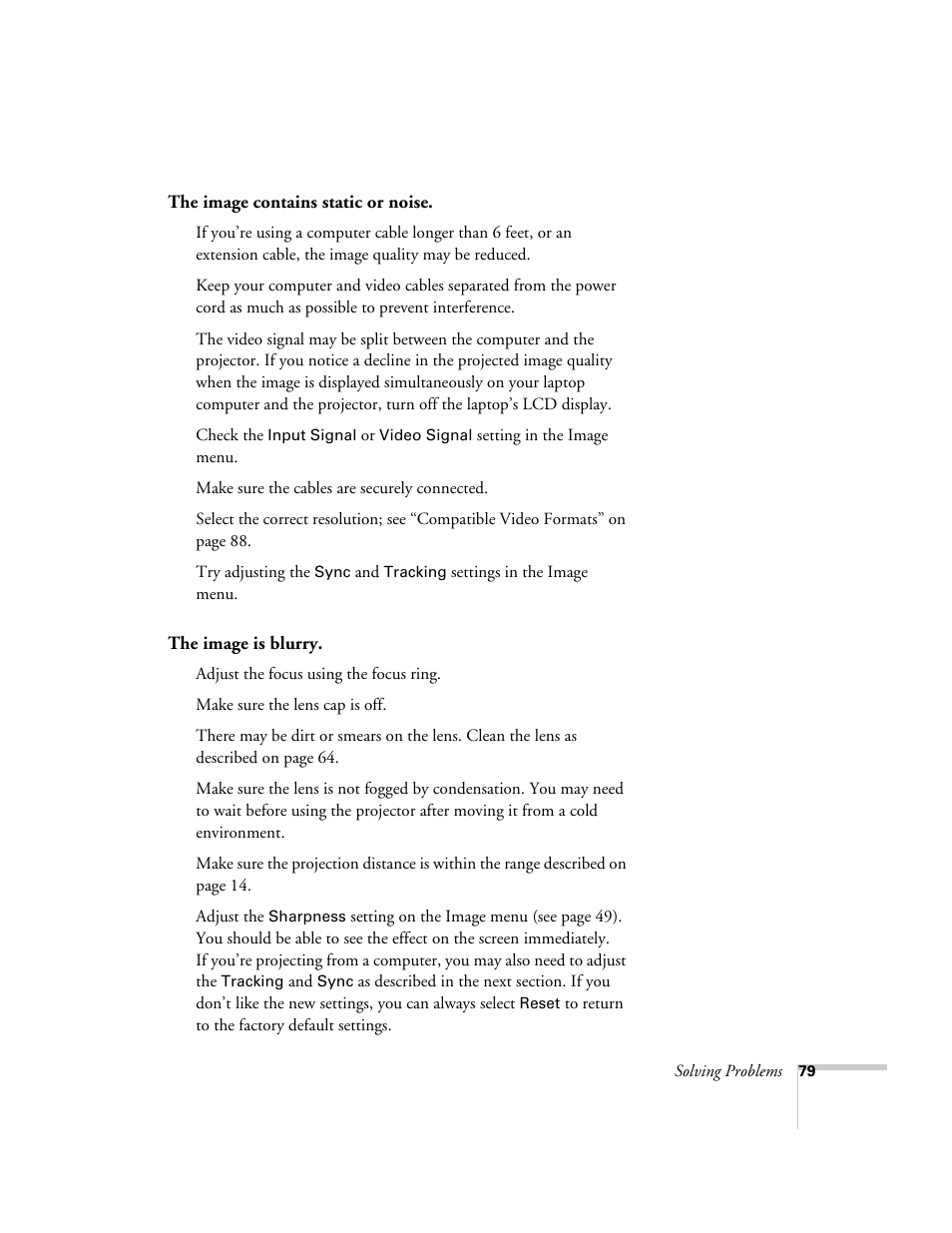Epson 74c User Manual | Page 79 / 106