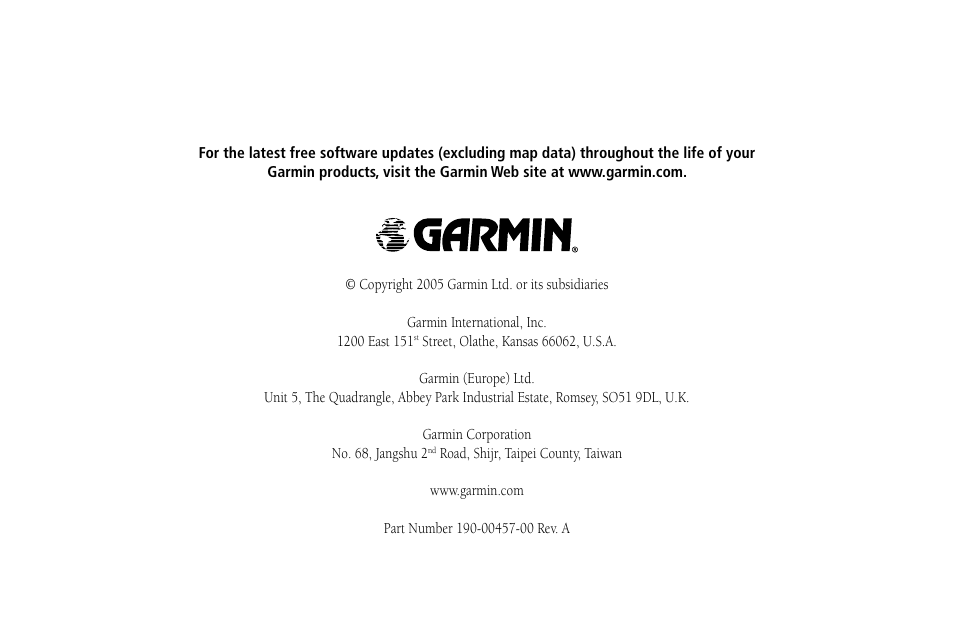 Garmin GMR 20 User Manual | Page 32 / 32