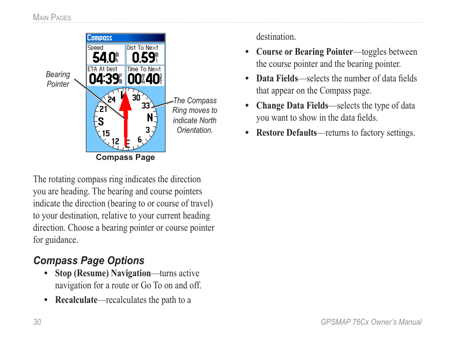 Garmin GPSMAP 190-00557-00 User Manual | Page 36 / 58