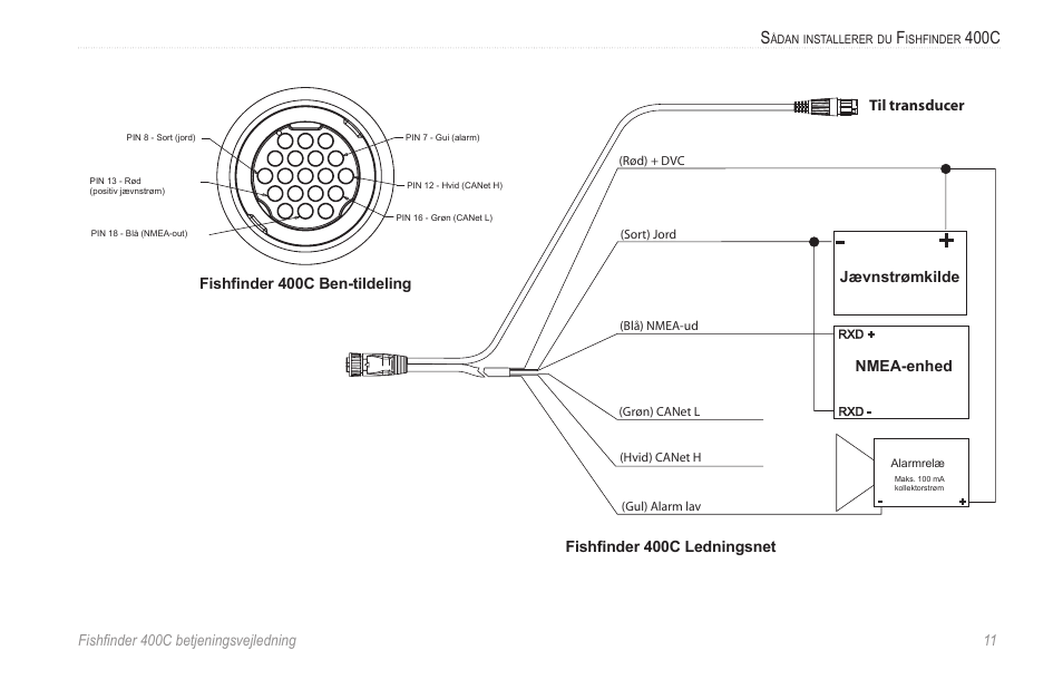 Side 11, 400c | Garmin 400C User Manual | Page 17 / 40