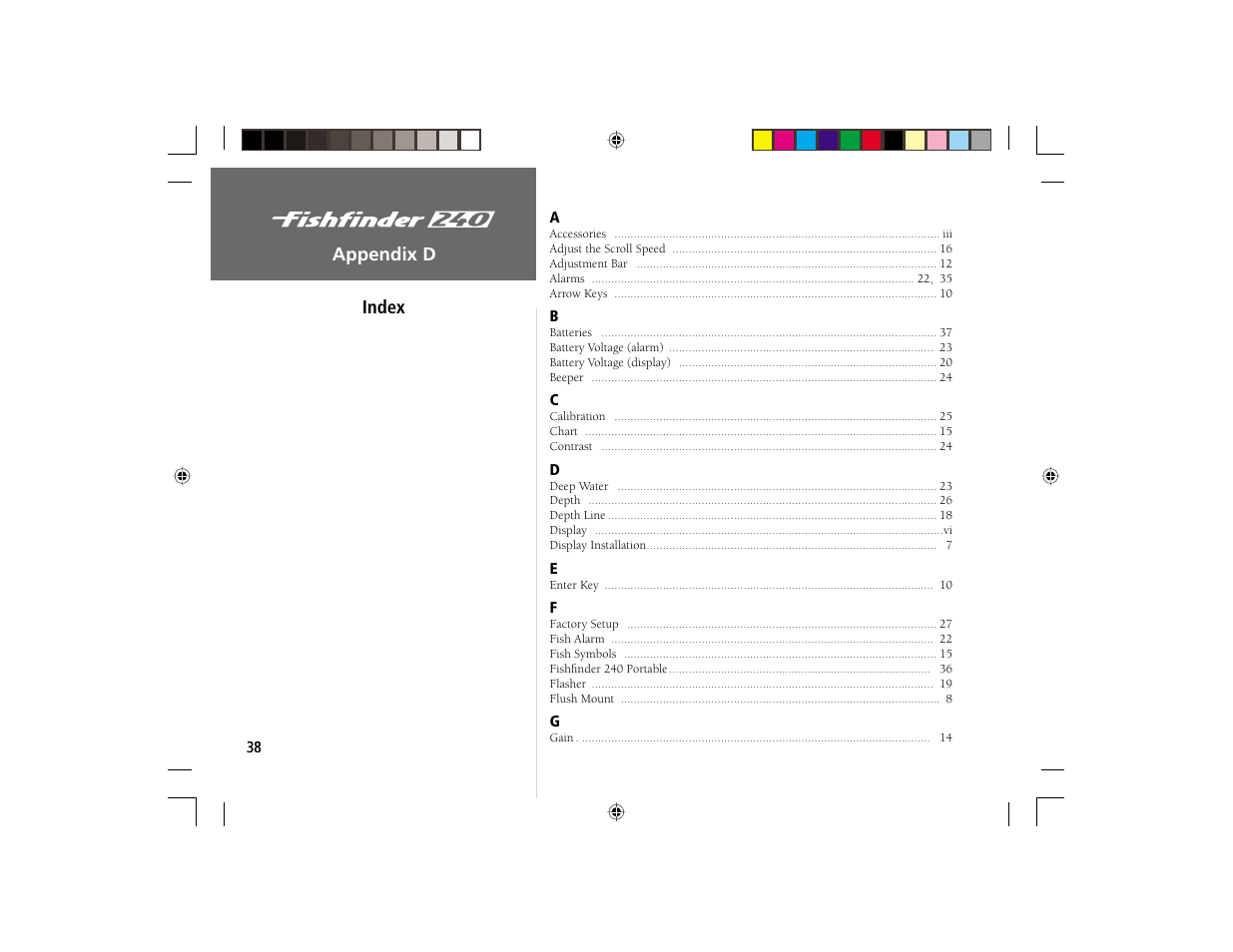 Garmin 240 User Manual | Page 46 / 50