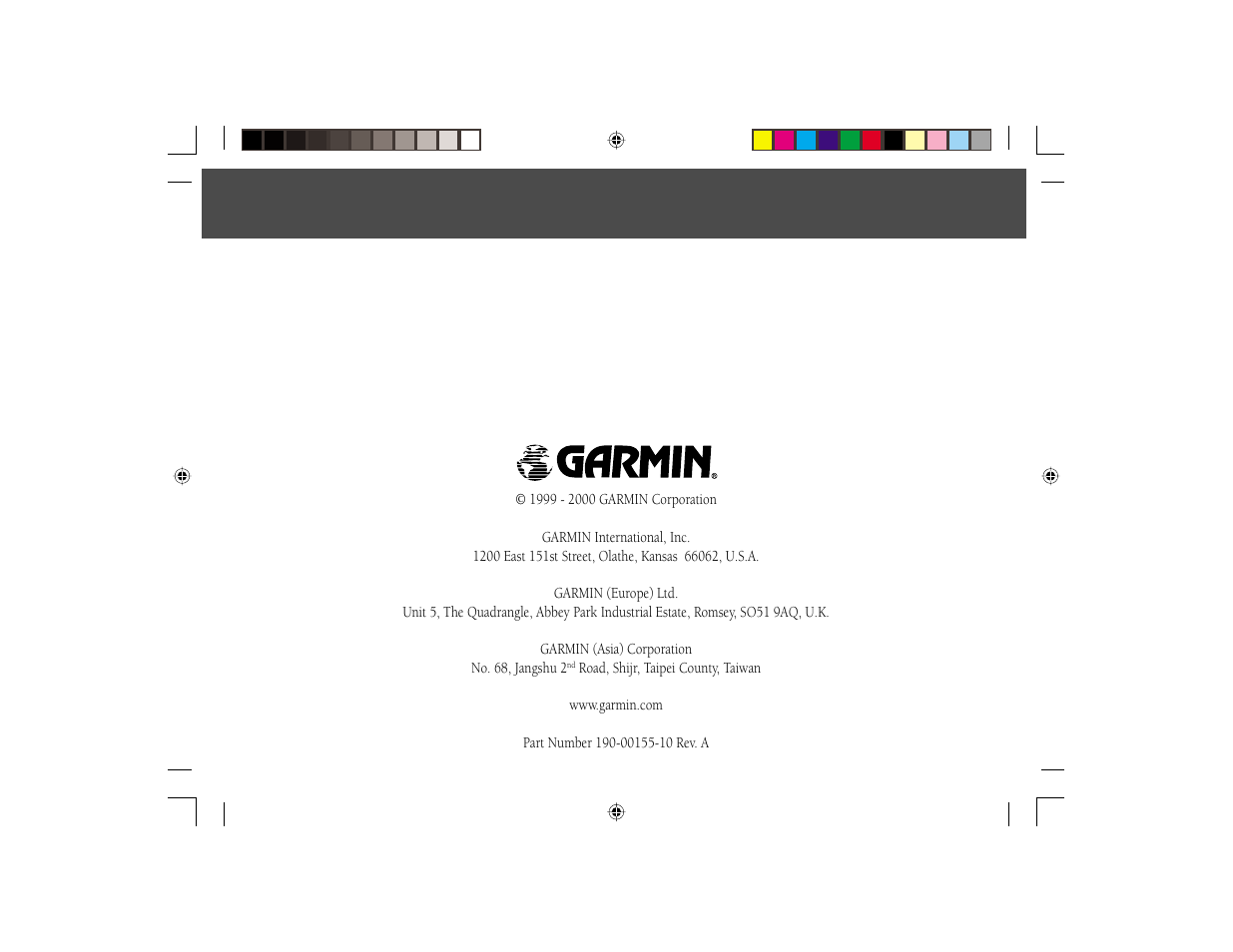 Garmin 240 User Manual | Page 50 / 50