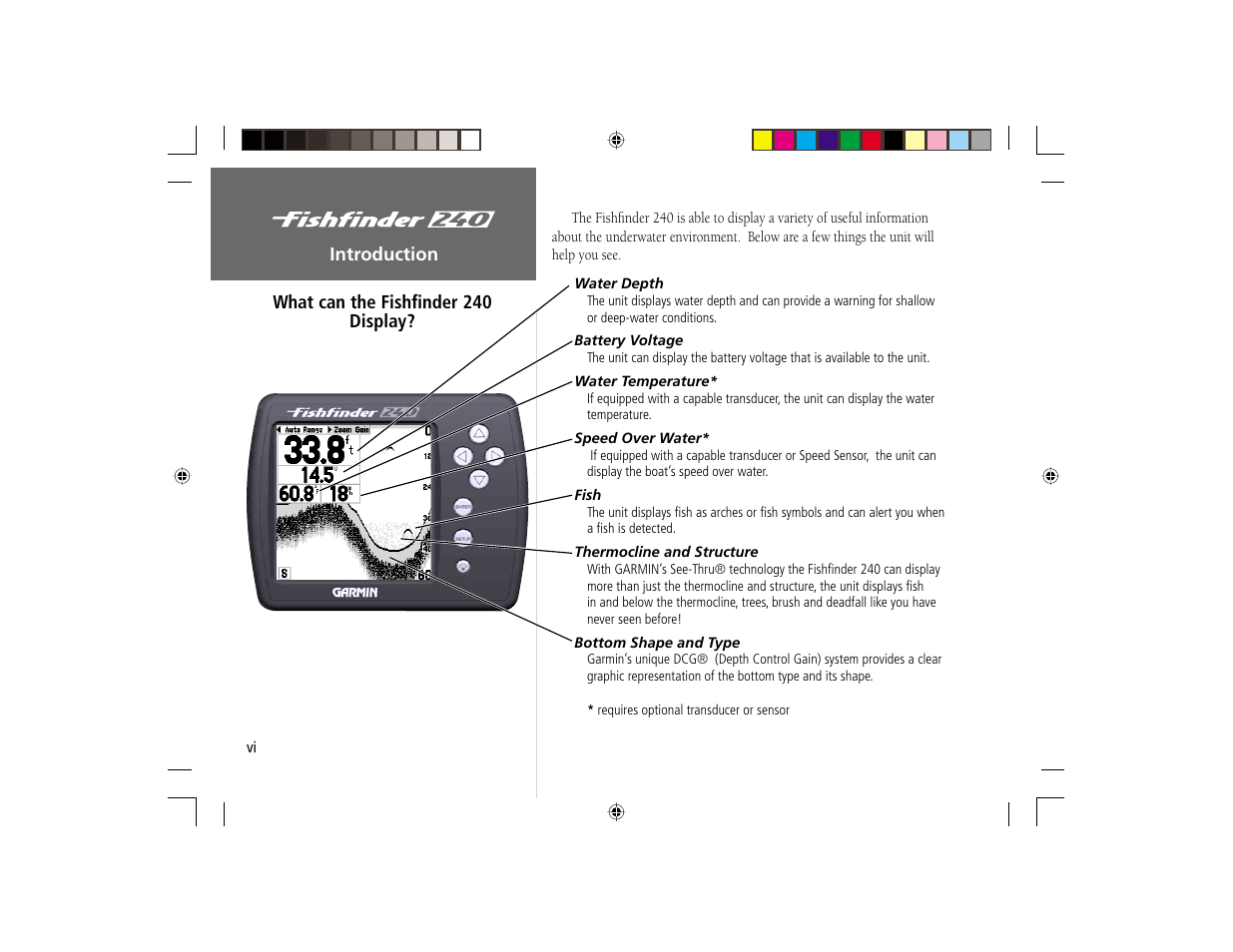 Garmin 240 User Manual | Page 8 / 50