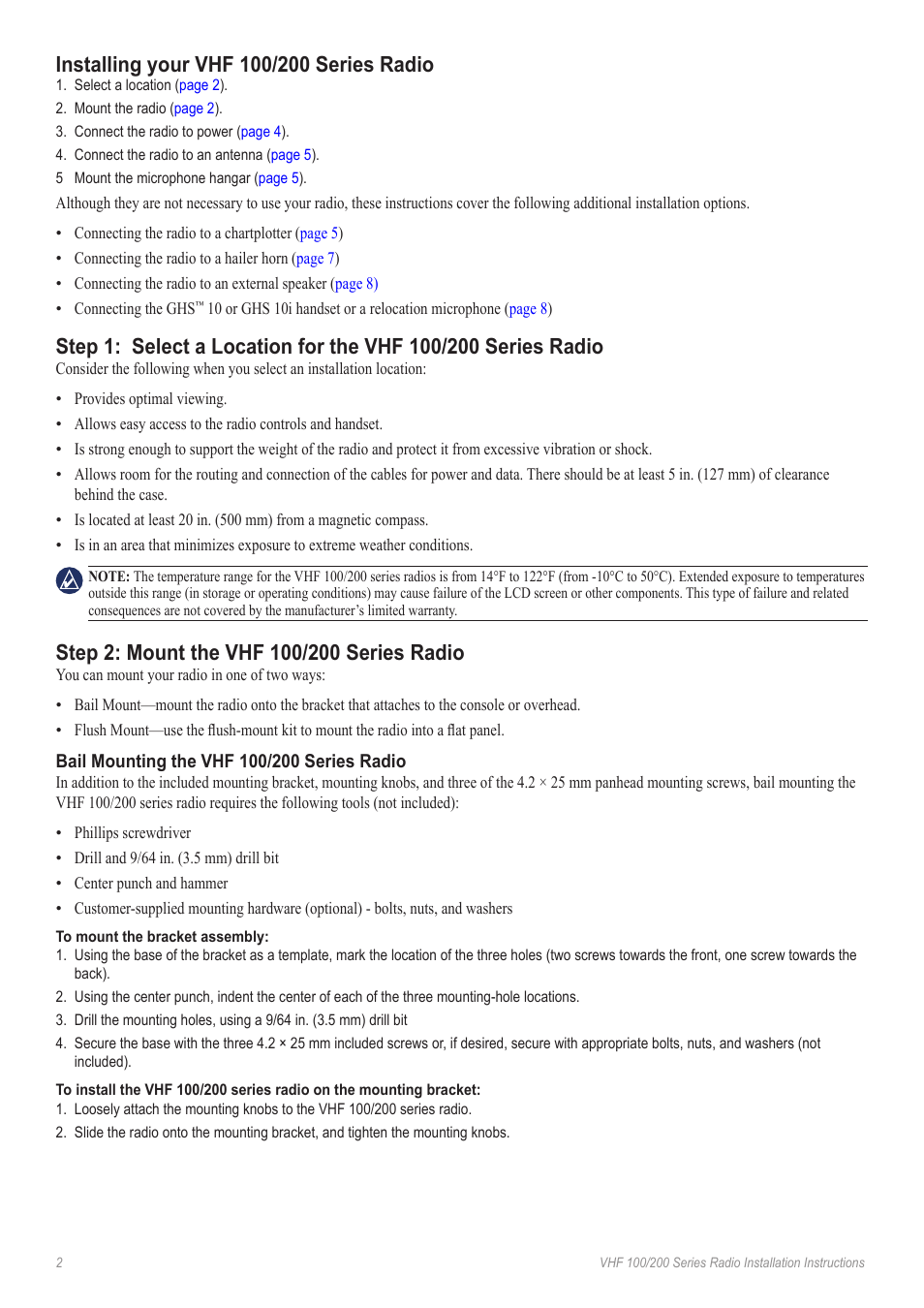Garmin GHS 10 User Manual | Page 2 / 10
