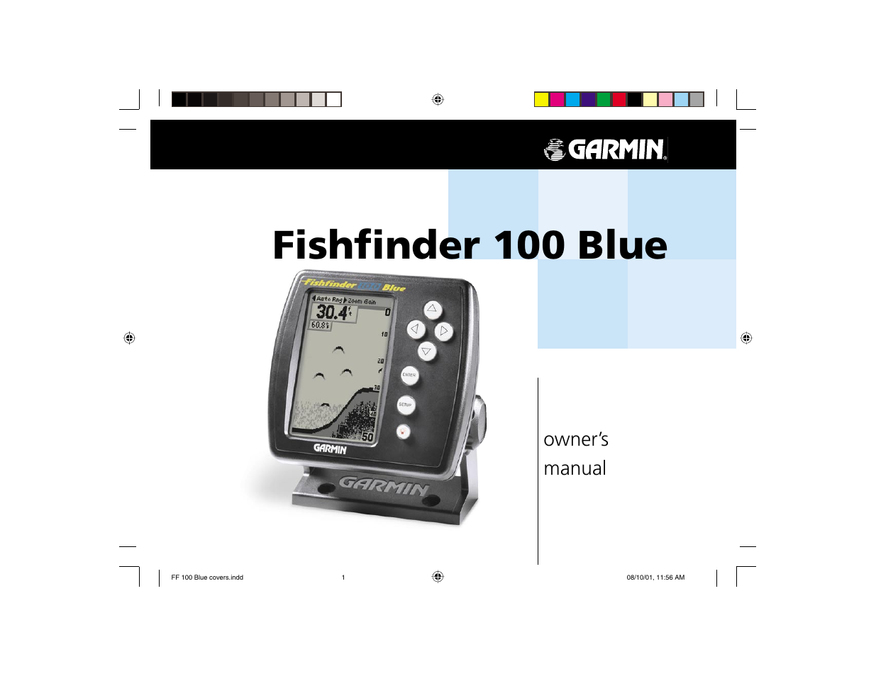Garmin 100 BLUE User Manual | 50 pages