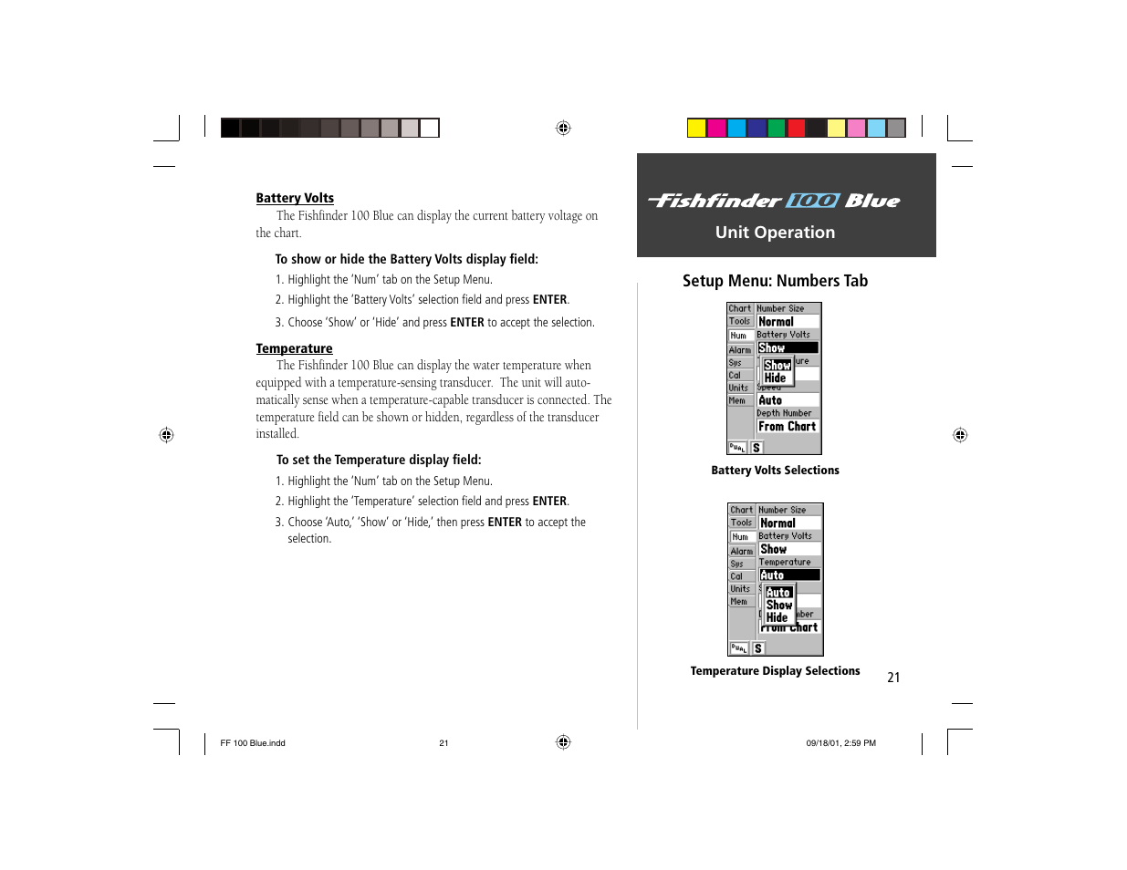 Garmin 100 BLUE User Manual | Page 29 / 50