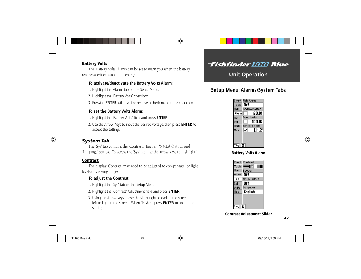 Garmin 100 BLUE User Manual | Page 33 / 50