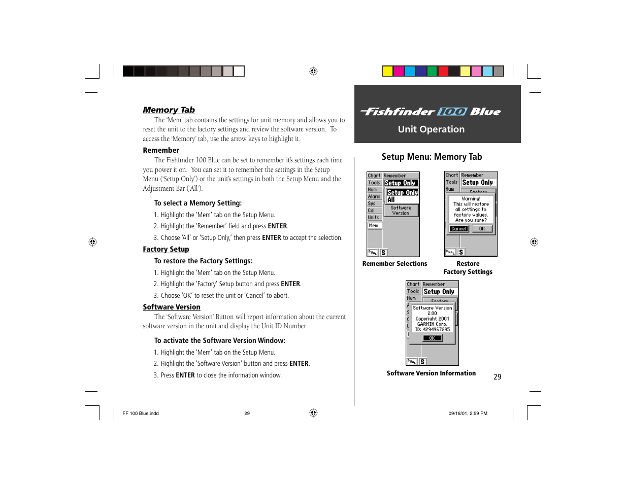 Garmin 100 BLUE User Manual | Page 37 / 50