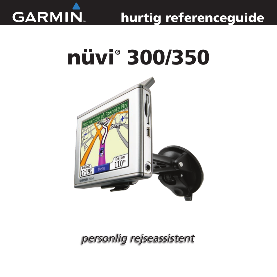 Dansk, Nüvi | Garmin nuvi 350 EN User Manual | Page 59 / 92