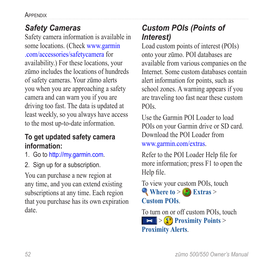 Garmin 550 User Manual | Page 58 / 70