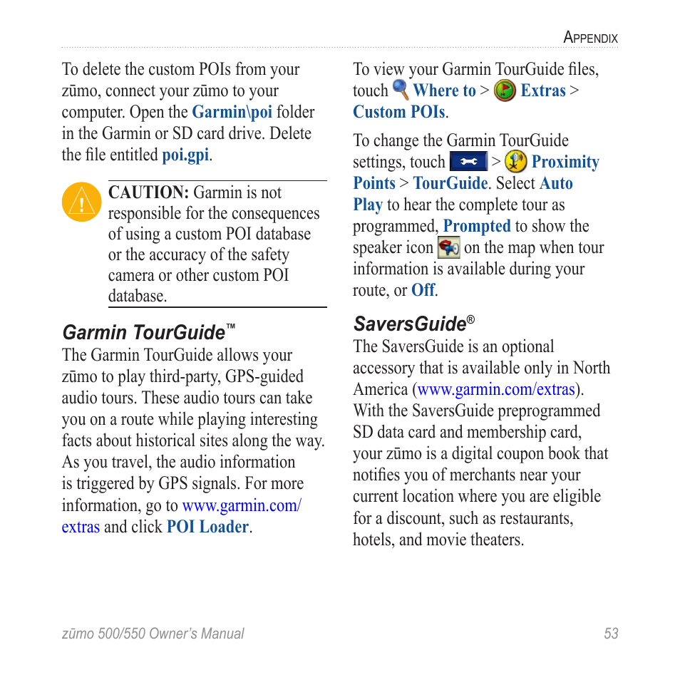Garmin 550 User Manual | Page 59 / 70