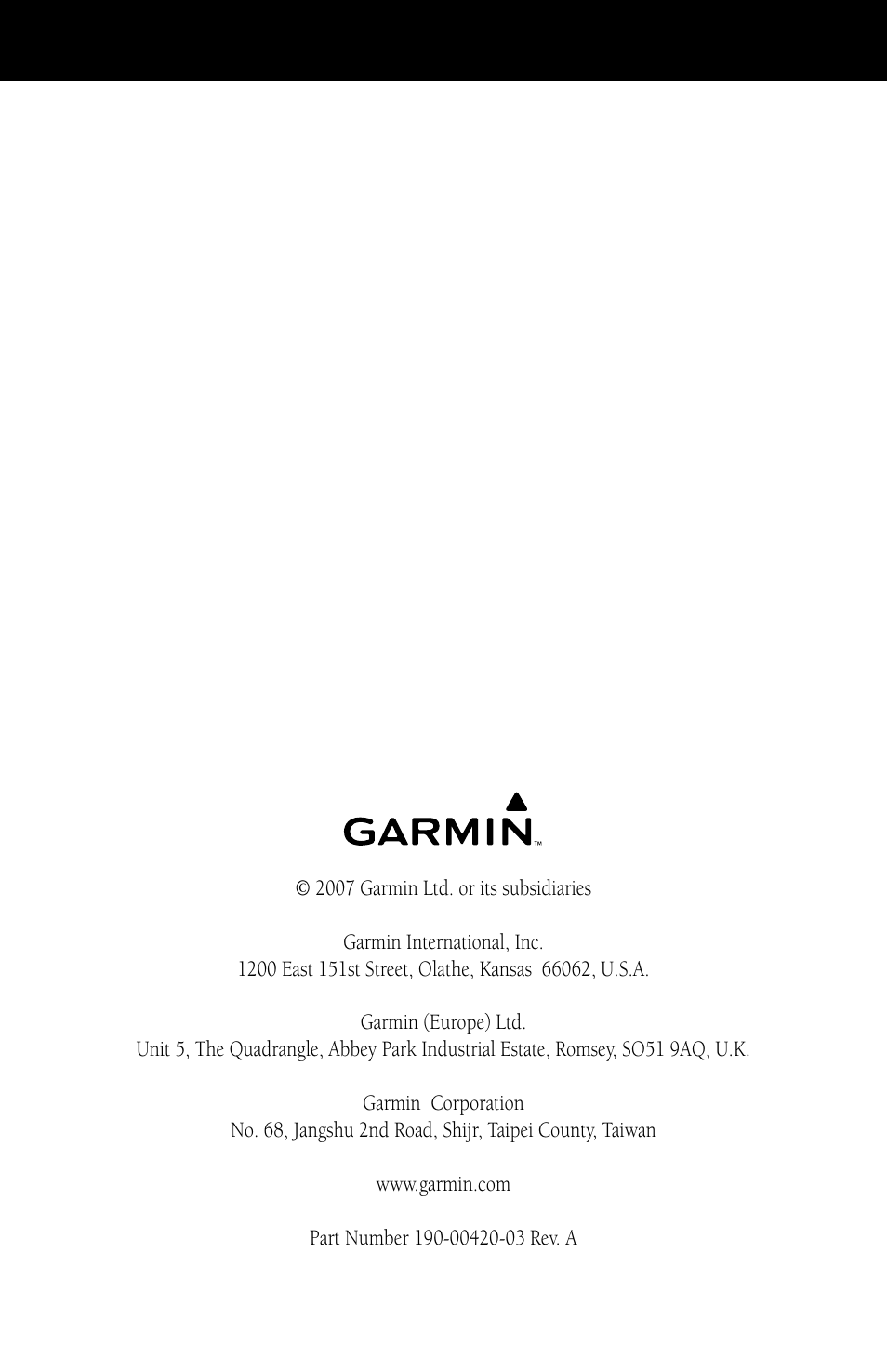 Garmin 328 User Manual | Page 10 / 10