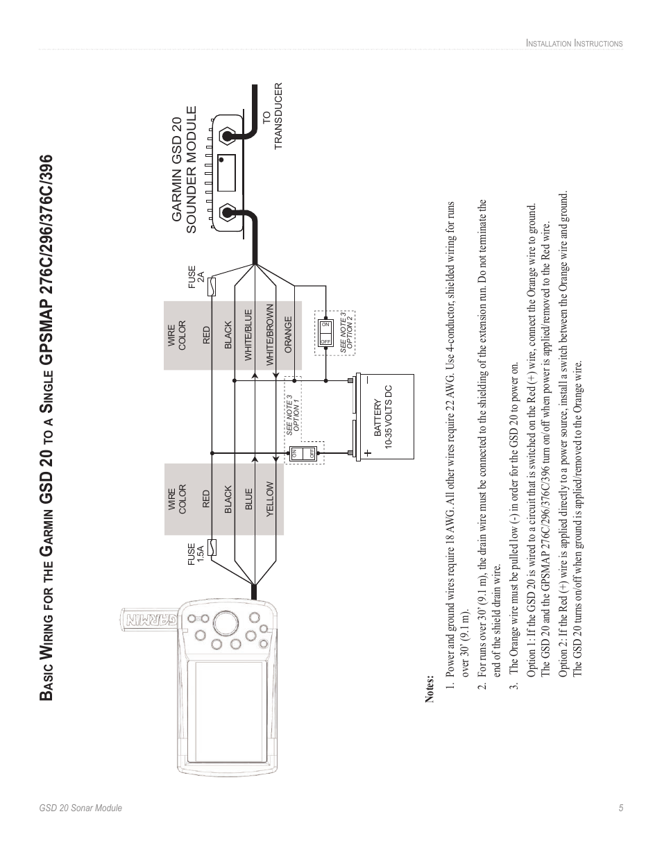 Gsd 20 | Garmin GSD-20 User Manual | Page 7 / 12