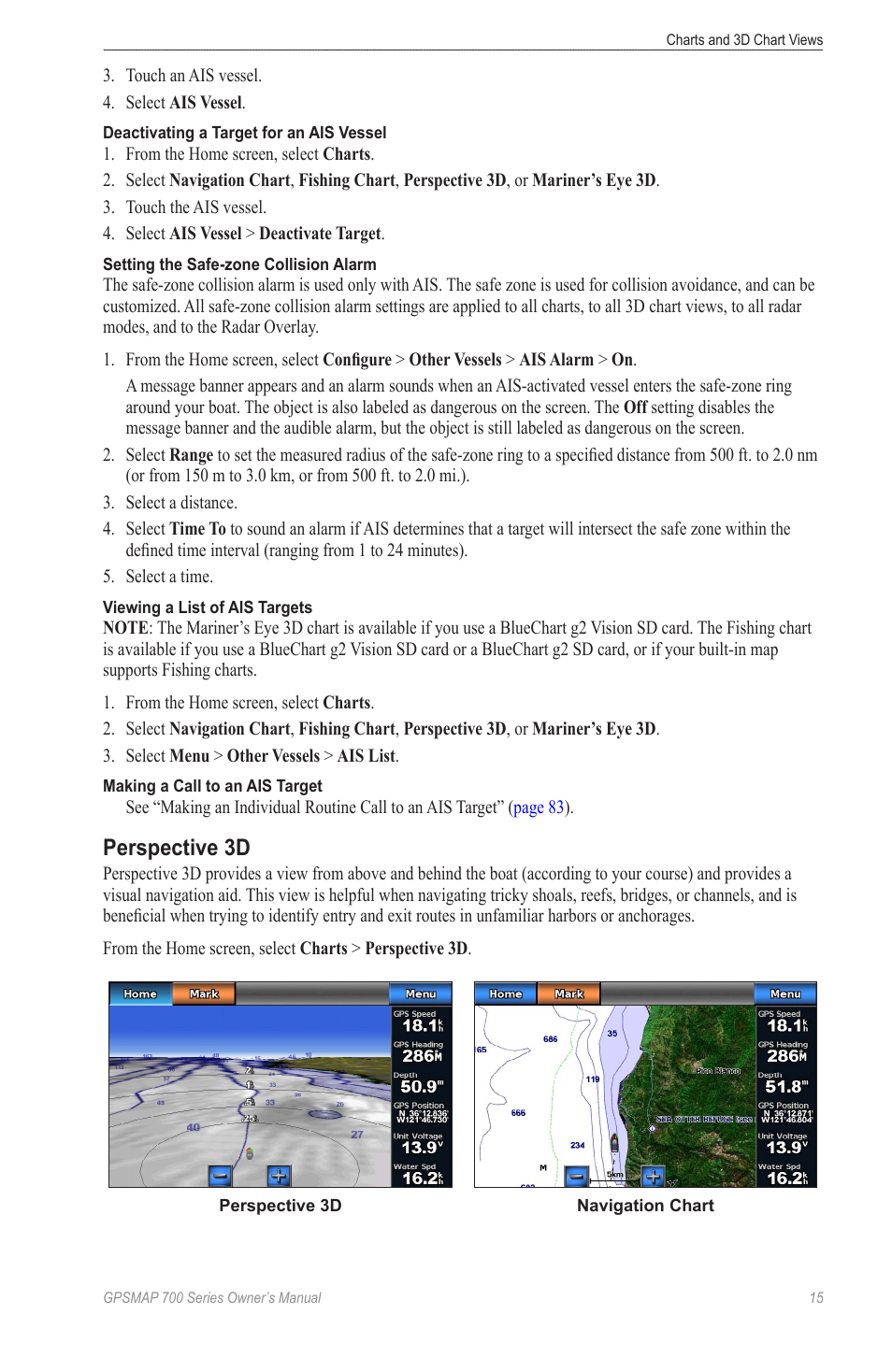 Perspective 3d | Garmin GPSMAP 740s User Manual | Page 19 / 100