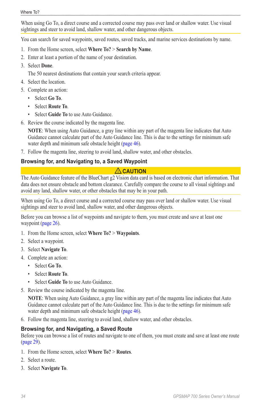 Garmin GPSMAP 740s User Manual | Page 38 / 100