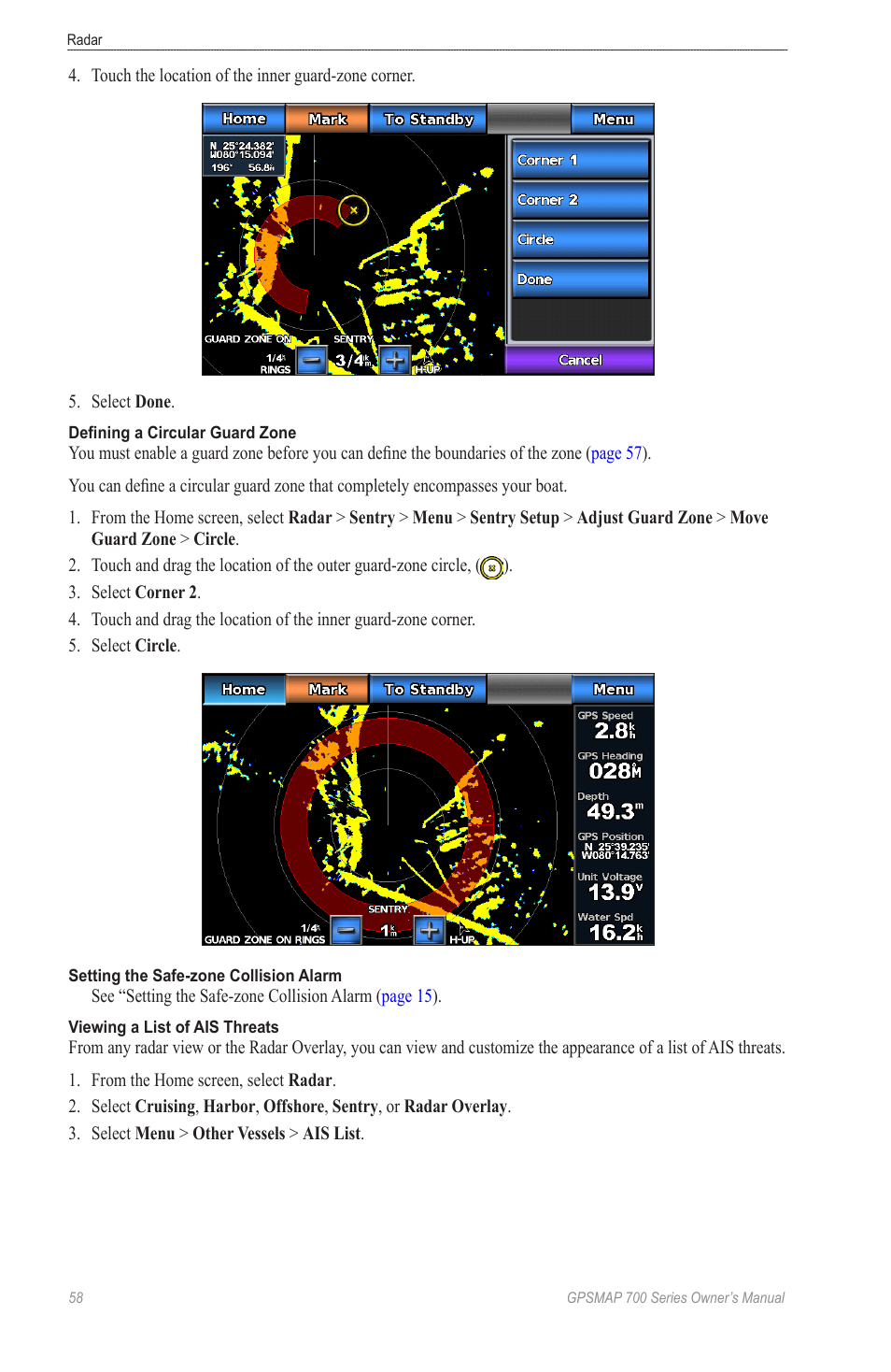 Garmin GPSMAP 740s User Manual | Page 62 / 100