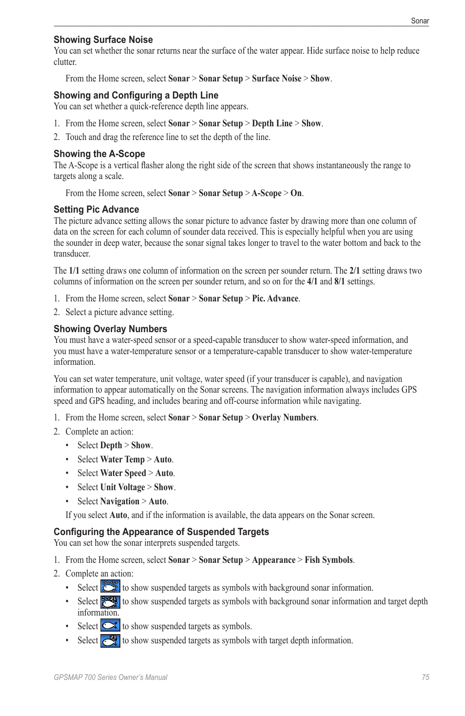 Garmin GPSMAP 740s User Manual | Page 79 / 100