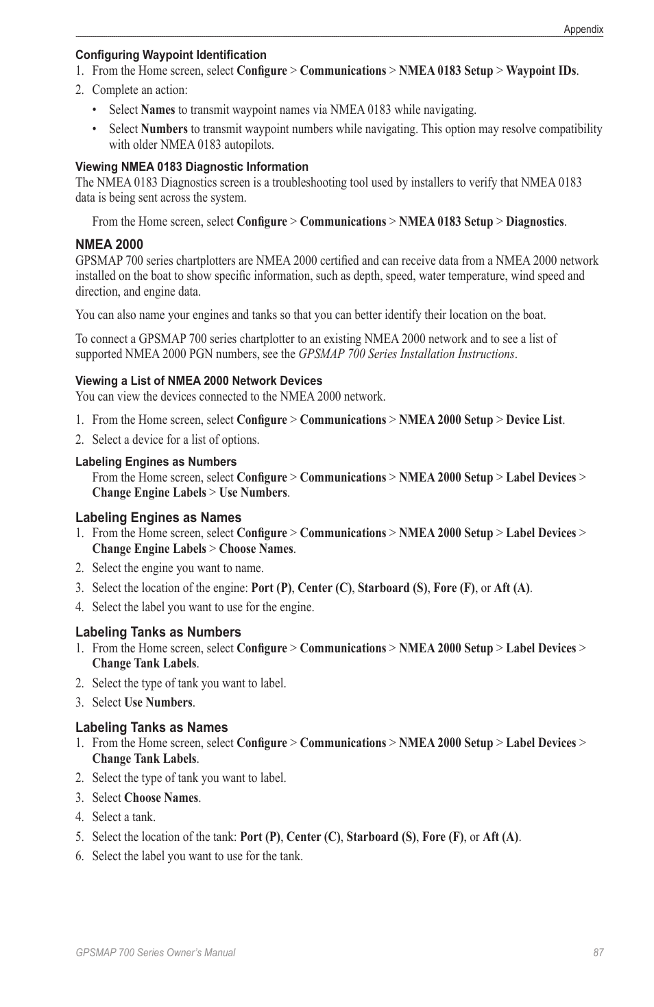 Garmin GPSMAP 740s User Manual | Page 91 / 100