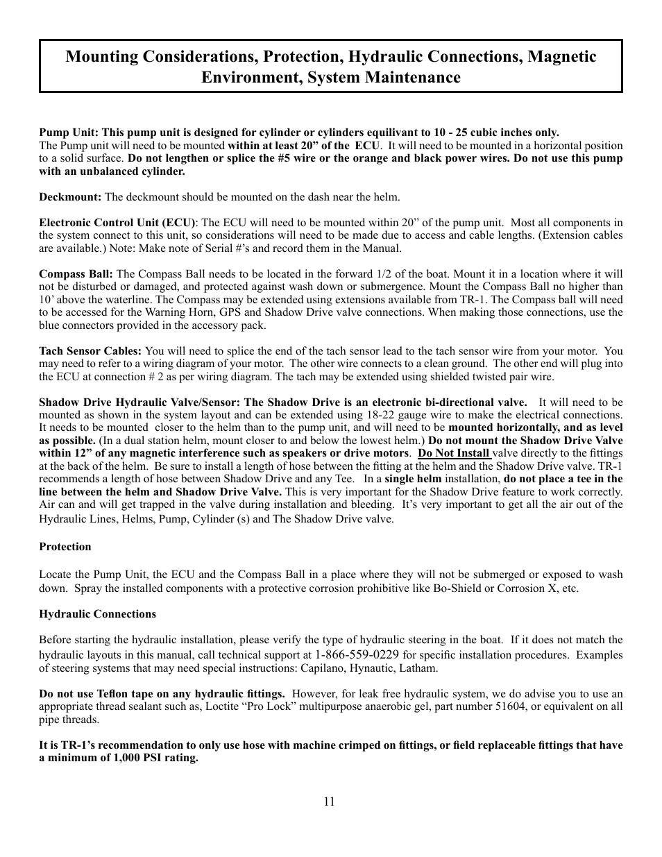 Garmin AUTOPILOT TR-1 User Manual | Page 11 / 48