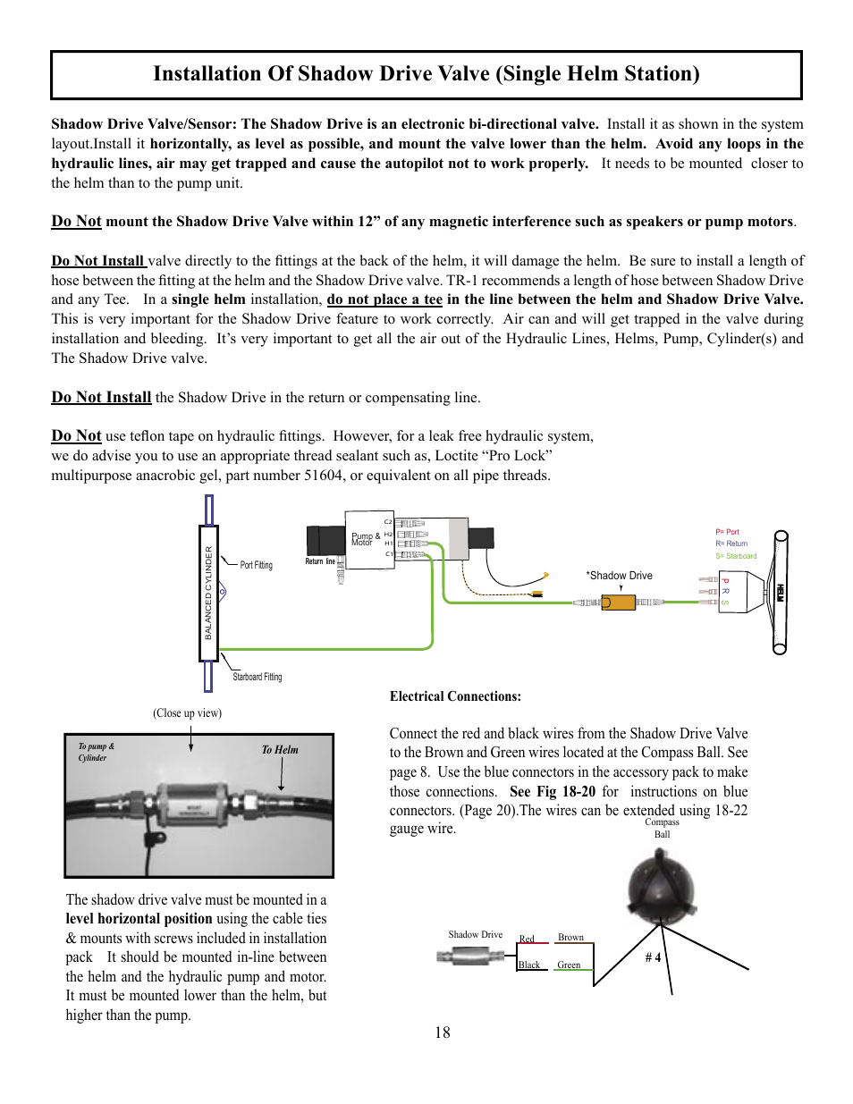 Do not, Do not install | Garmin AUTOPILOT TR-1 User Manual | Page 18 / 48