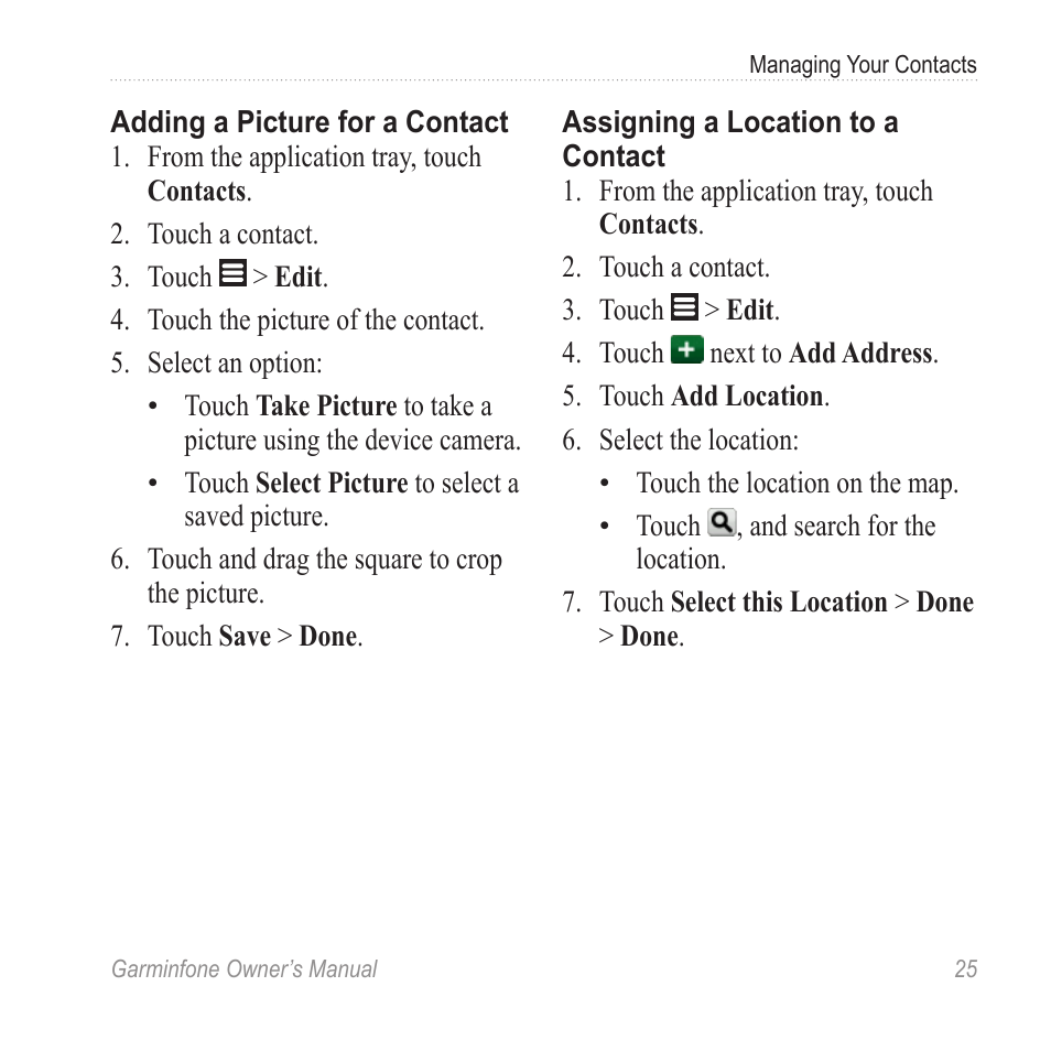 Garmin Cell Phone User Manual | Page 33 / 134