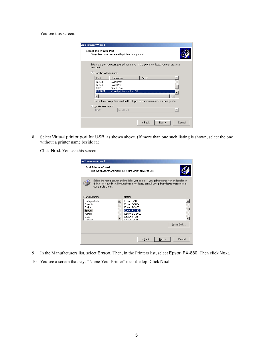 Garmin FX-880 User Manual | Page 5 / 10