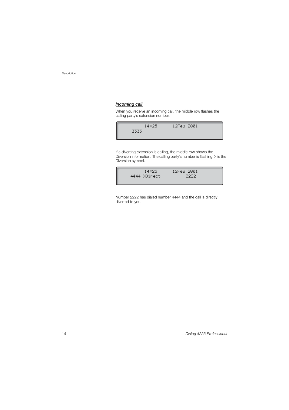 Dialog 4223 Professional User Manual | Page 14 / 110