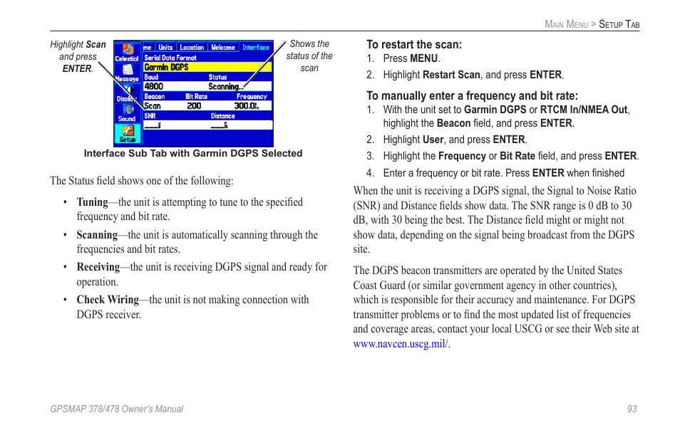 Garmin GPSMAP 190-00683-00 User Manual | Page 101 / 152