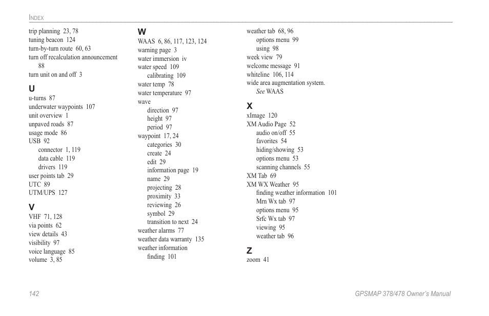 Garmin GPSMAP 190-00683-00 User Manual | Page 150 / 152