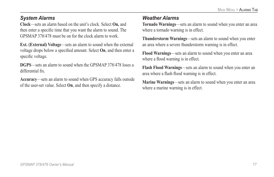Garmin GPSMAP 190-00683-00 User Manual | Page 85 / 152