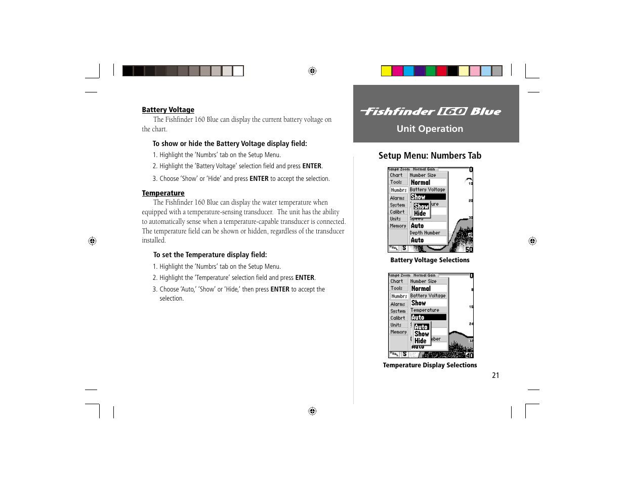 Garmin 160 BLUE User Manual | Page 29 / 50