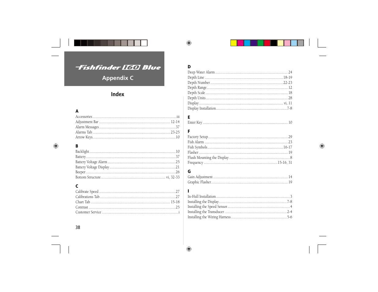 Garmin 160 BLUE User Manual | Page 46 / 50