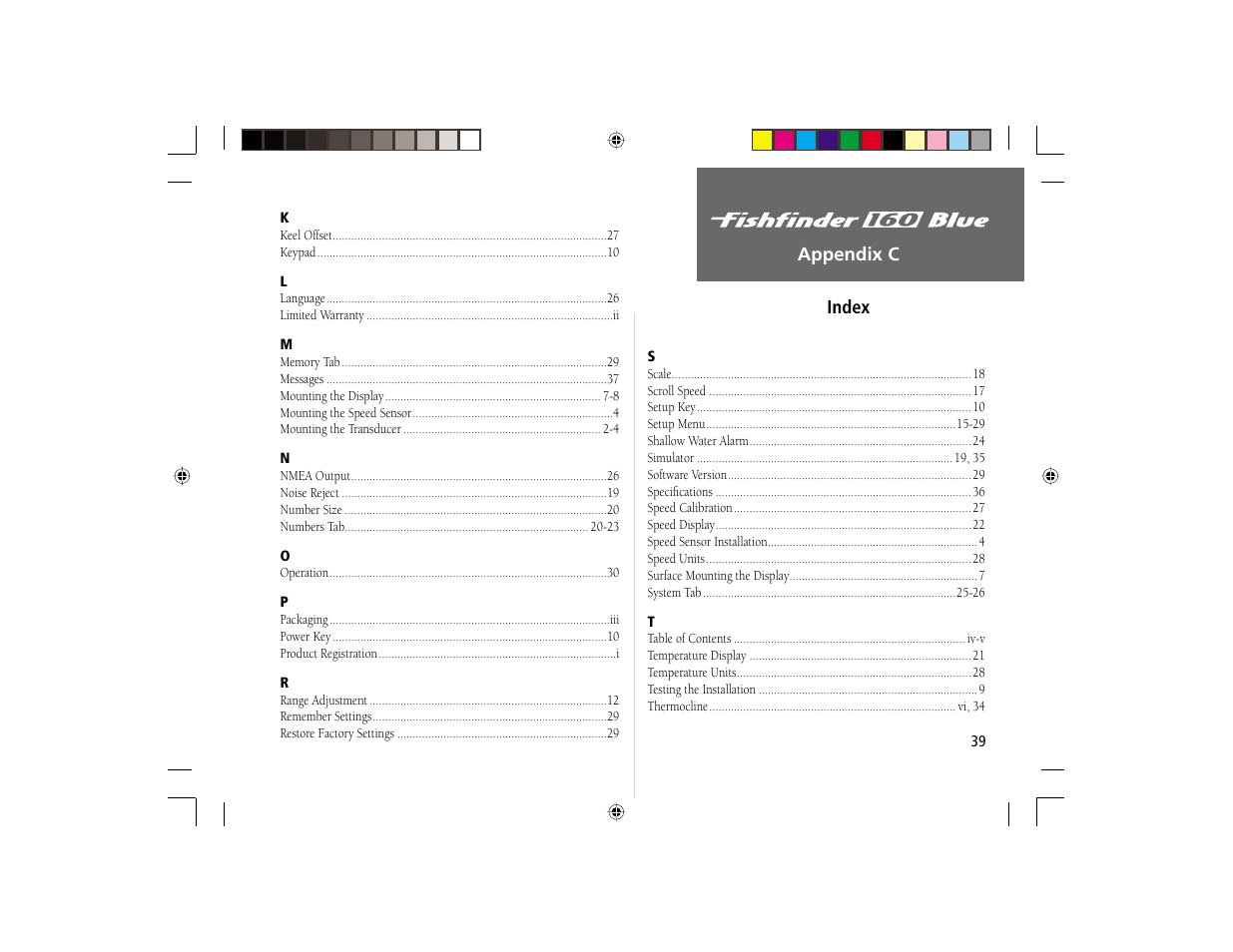 Garmin 160 BLUE User Manual | Page 47 / 50
