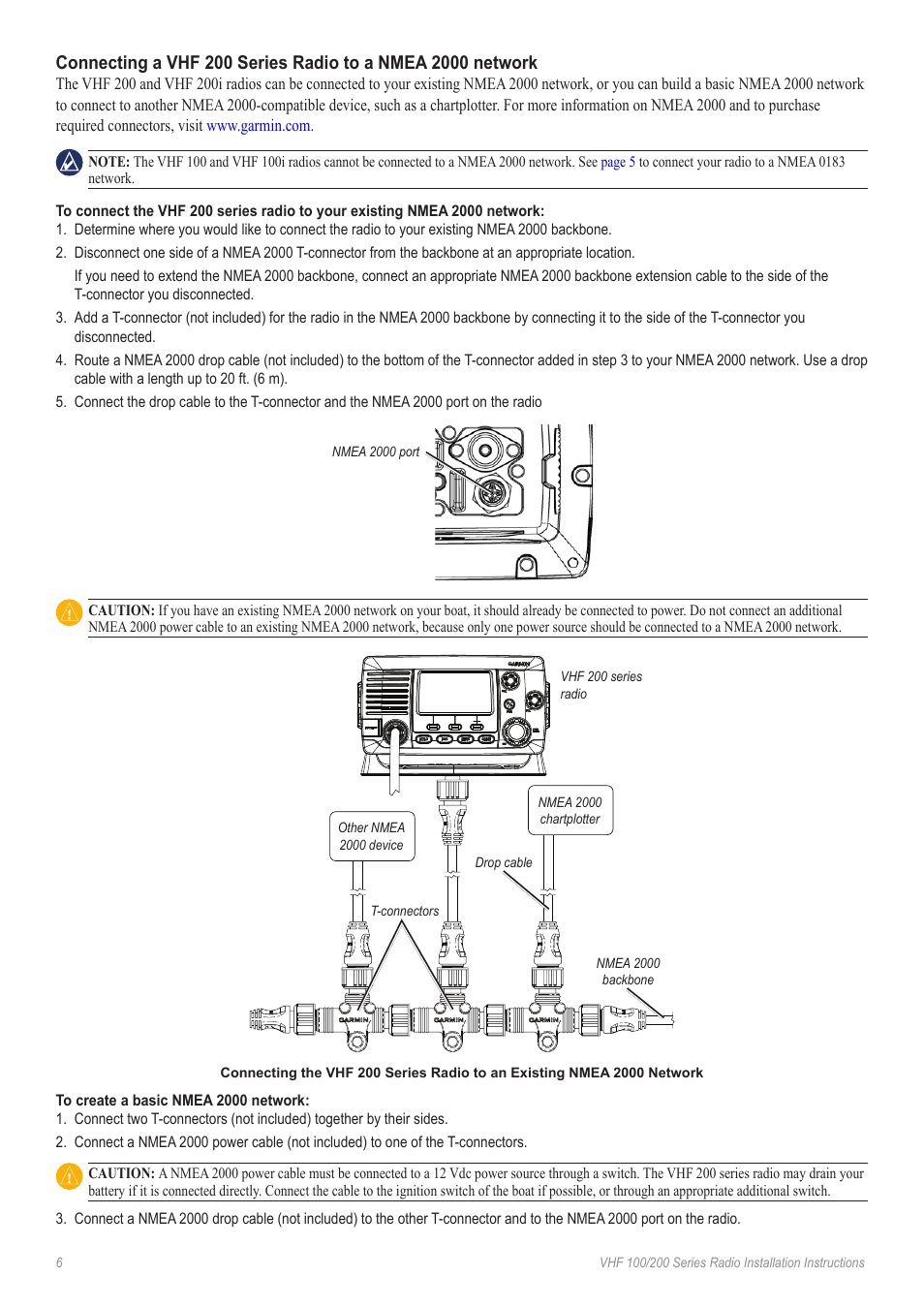 Garmin VHF 200i User Manual | Page 6 / 10