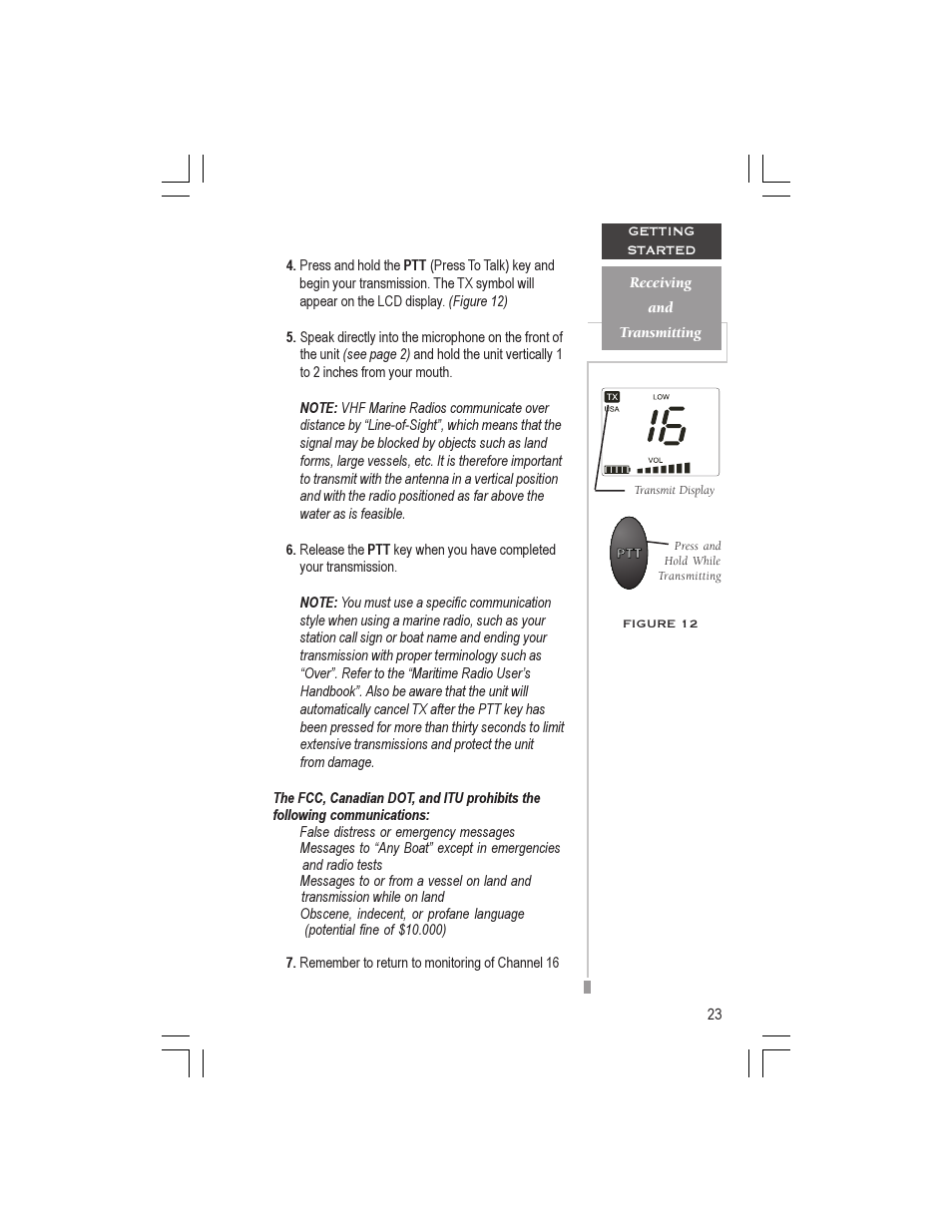 Garmin VHF 725e User Manual | Page 29 / 44