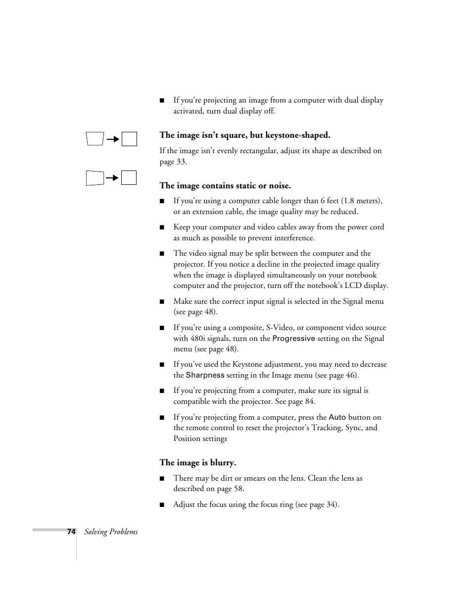Epson EX21 User Manual | Page 74 / 96