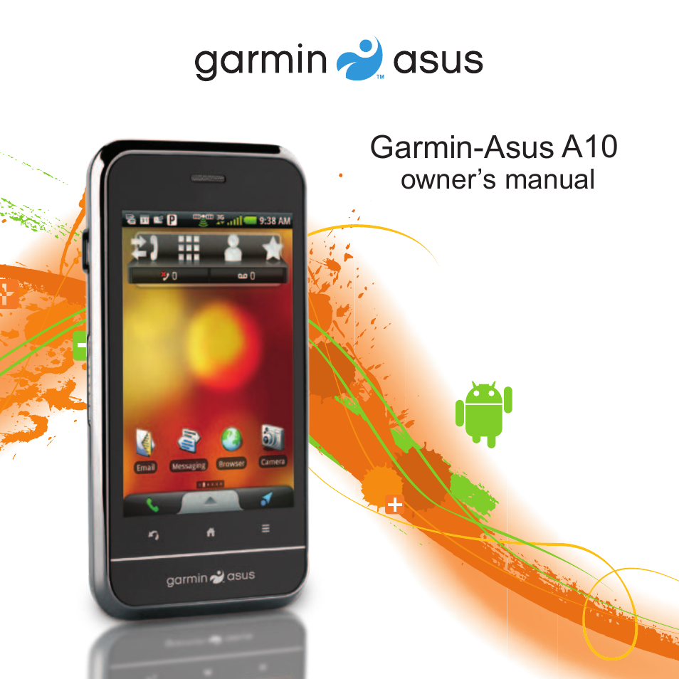 Garmin ASUS A10 User Manual | 134 pages