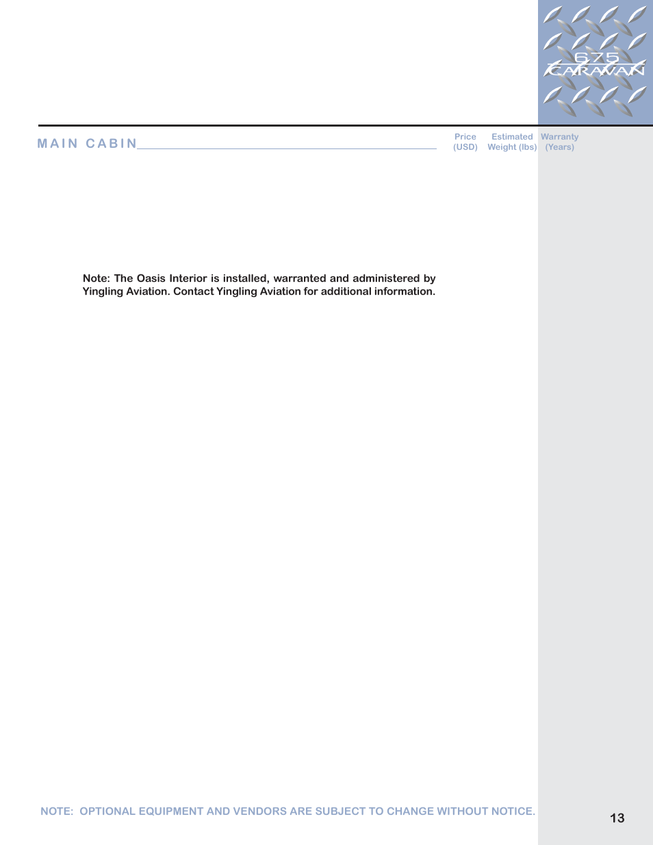 Garmin CARAVAN 675 User Manual | Page 14 / 30