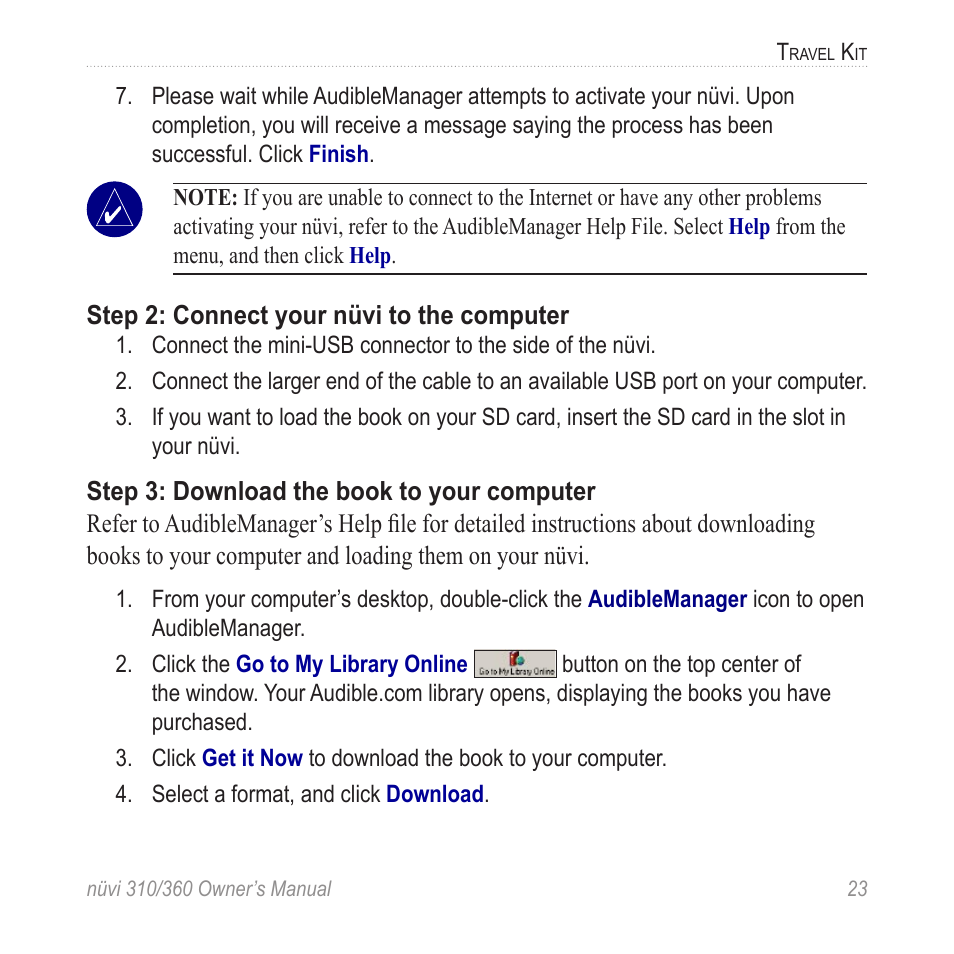 Garmin 360 User Manual | Page 31 / 72