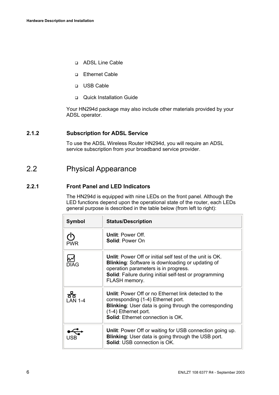 2 physical appearance | Garmin HN294DP/DI User Manual | Page 12 / 104