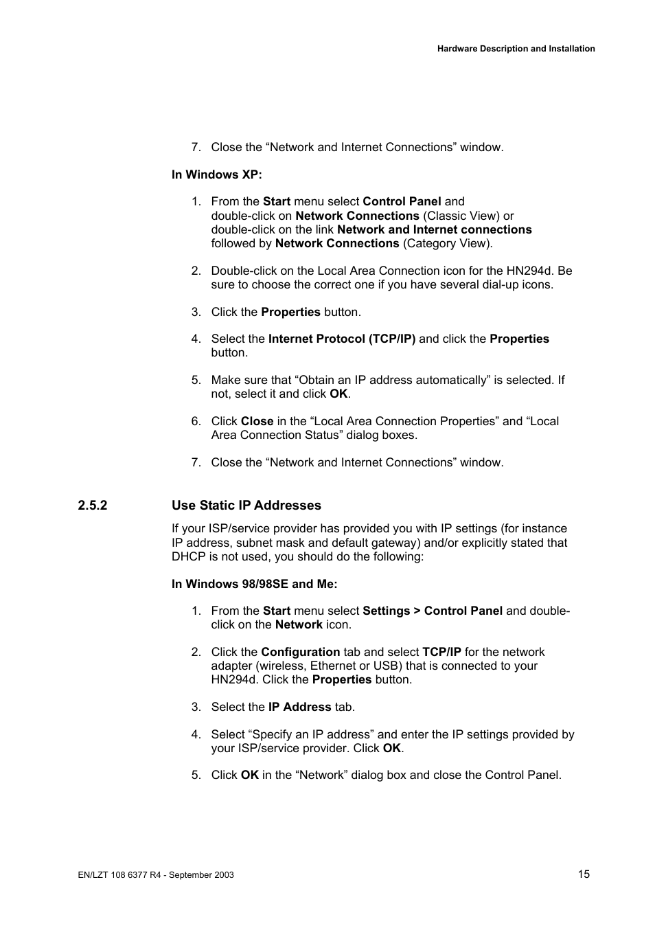 Garmin HN294DP/DI User Manual | Page 21 / 104