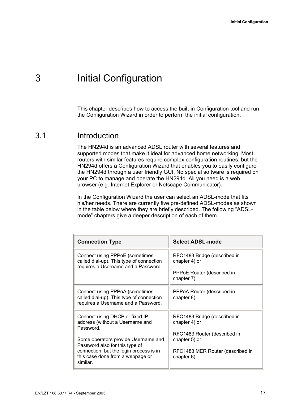 3 initial configuration, 1 introduction | Garmin HN294DP/DI User Manual | Page 23 / 104