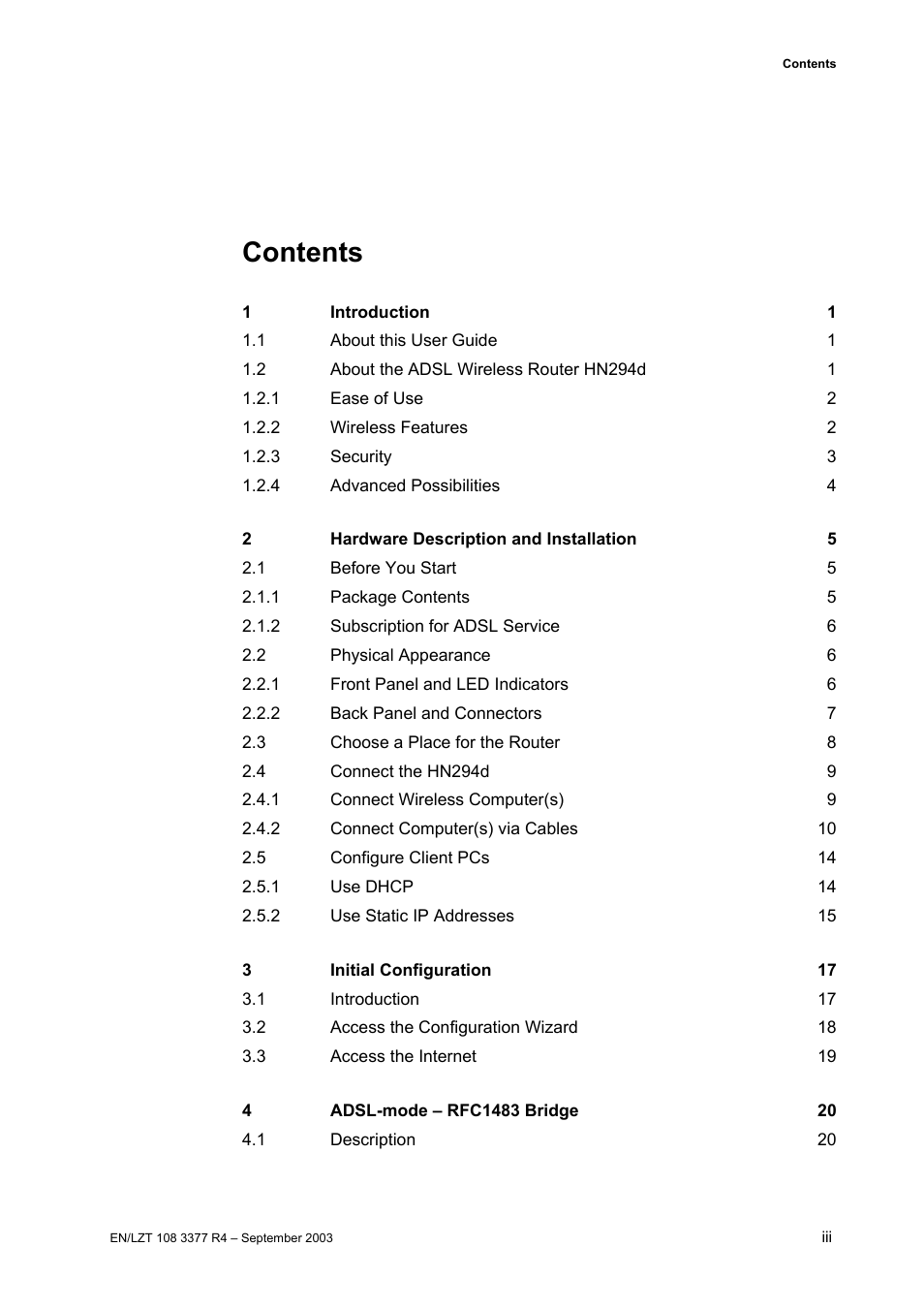 Garmin HN294DP/DI User Manual | Page 3 / 104